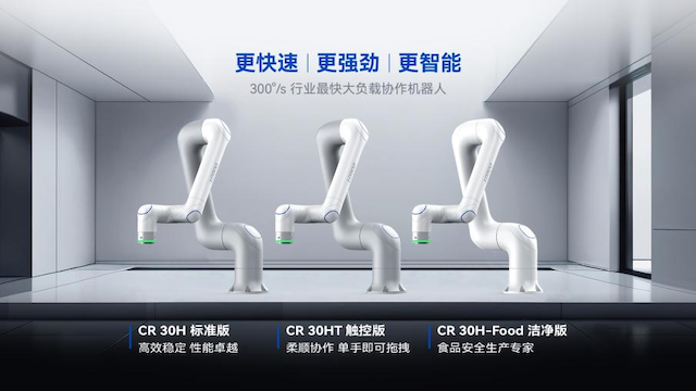 智能協作機器人,越疆智能協作機器人,CR30H智能協作機器人-從“人工堆垛”到“機器代勞”：碼垛協作機器人為什么能成為食品行業“新寵”？